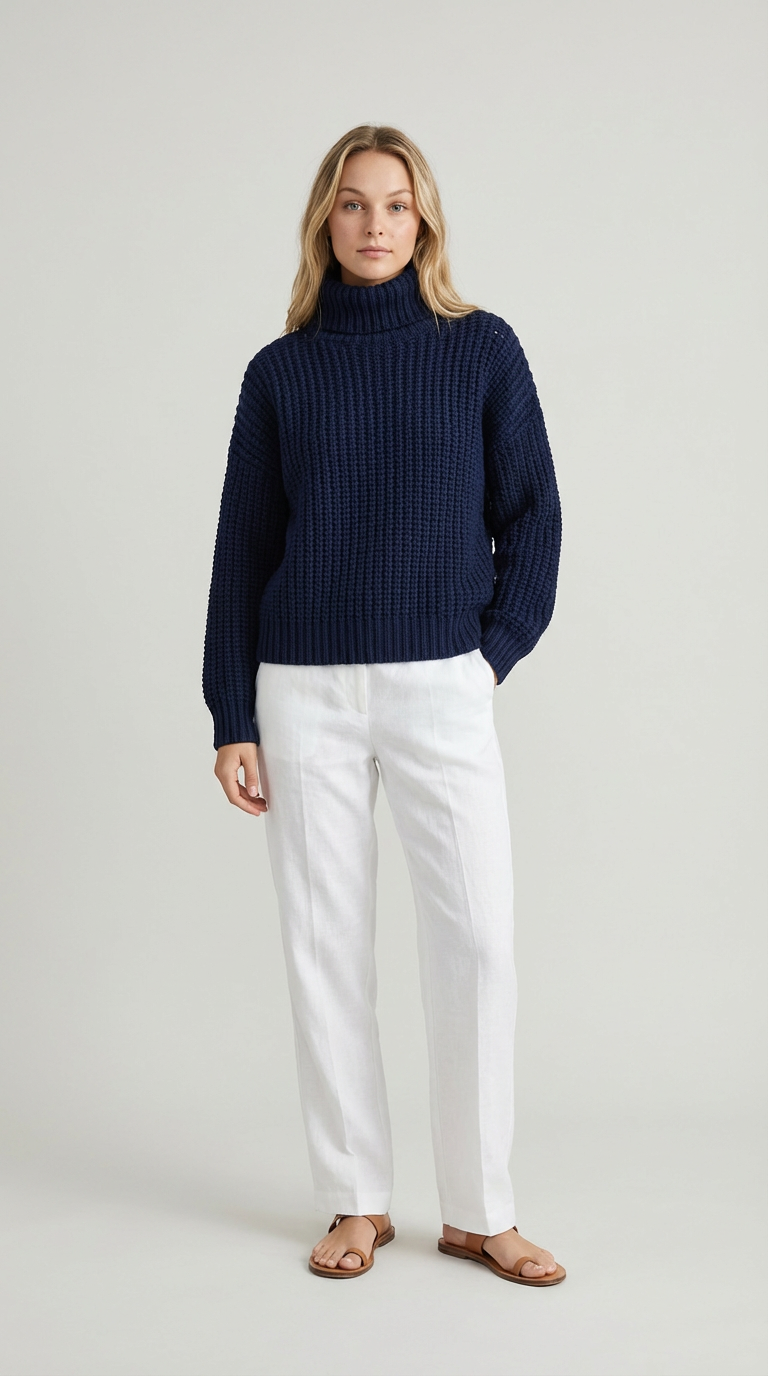Larissa Oversized Chunky Knit Sweater