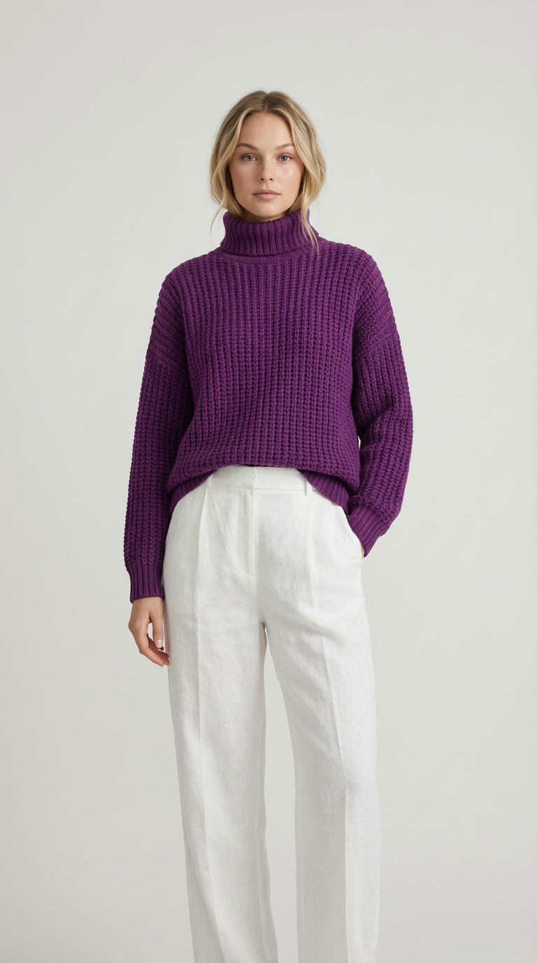 Larissa Oversized Chunky Knit Sweater