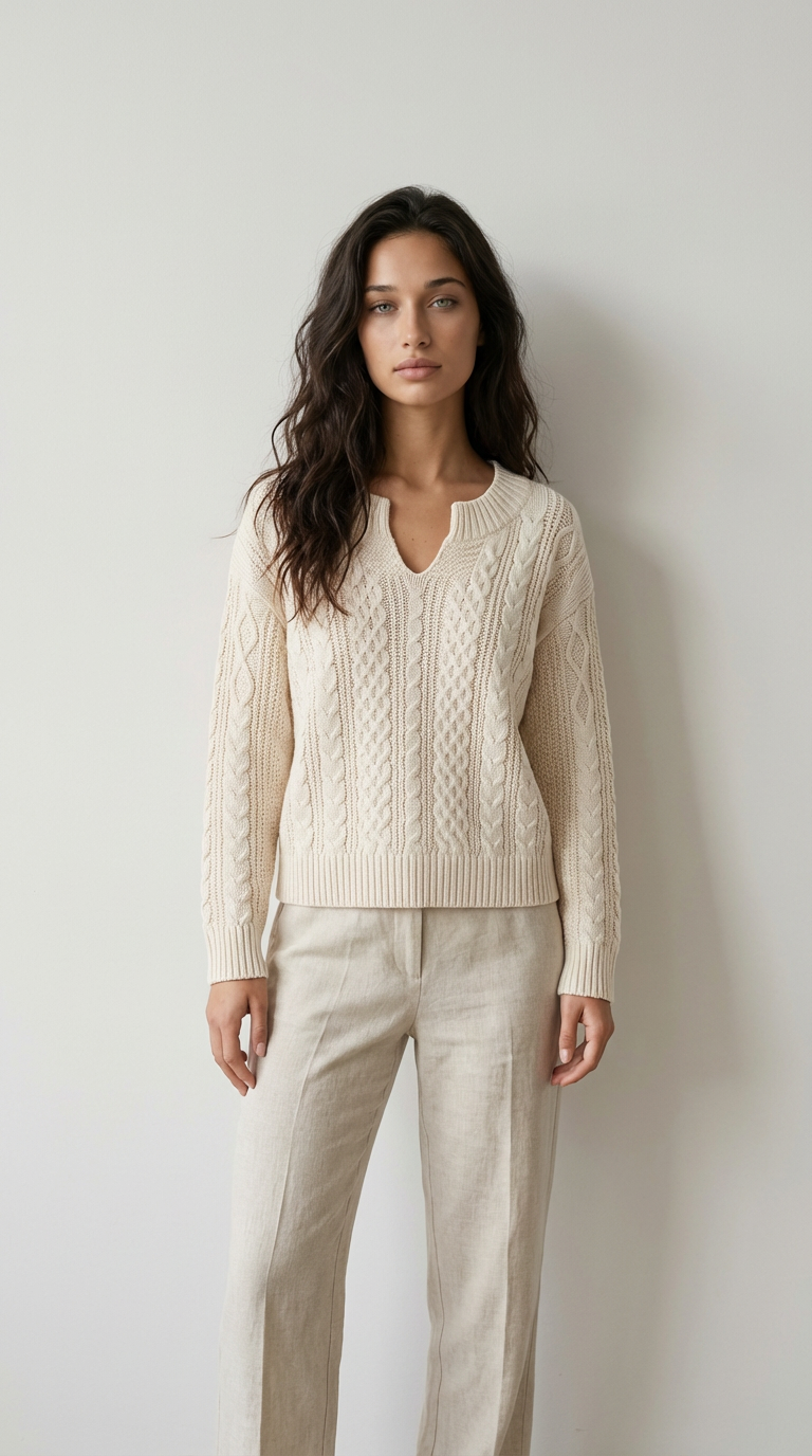 Sorina Classic Knit Sweater