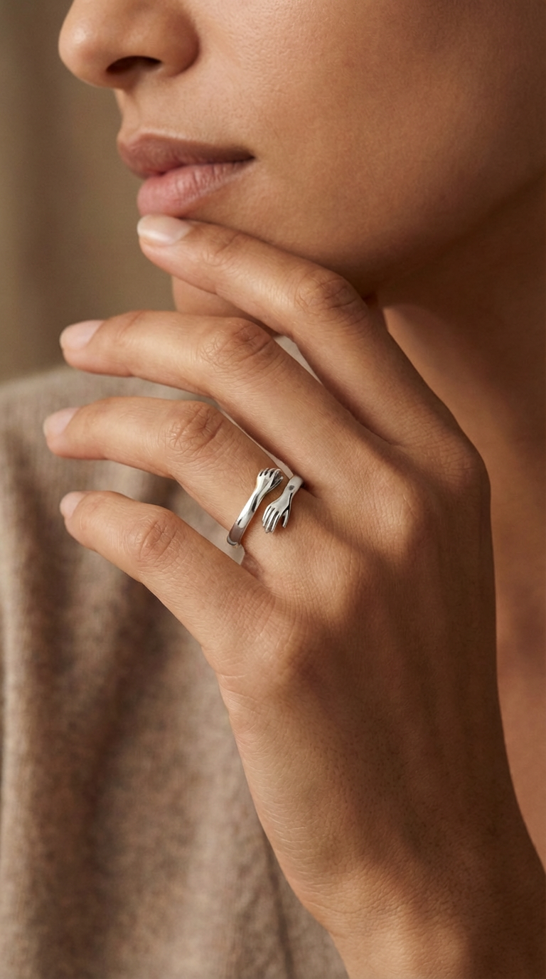 Amara Embrace Gold Ring