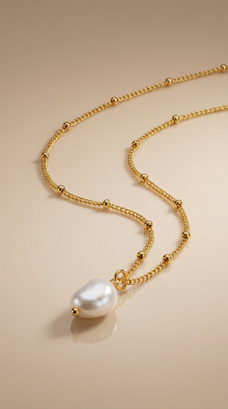 Liora Natural Stone Pendant Necklace