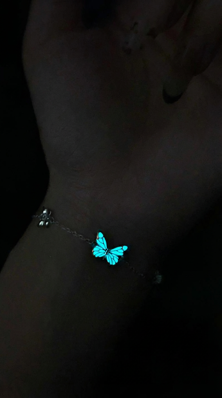 Elise Butterfly Charm Bracelet