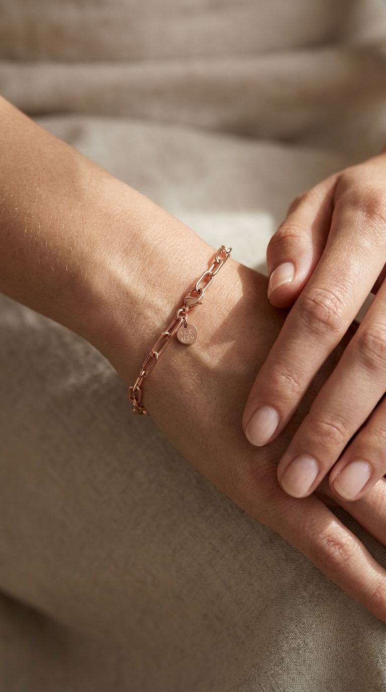 Charlotte Gold Chain Bracelet