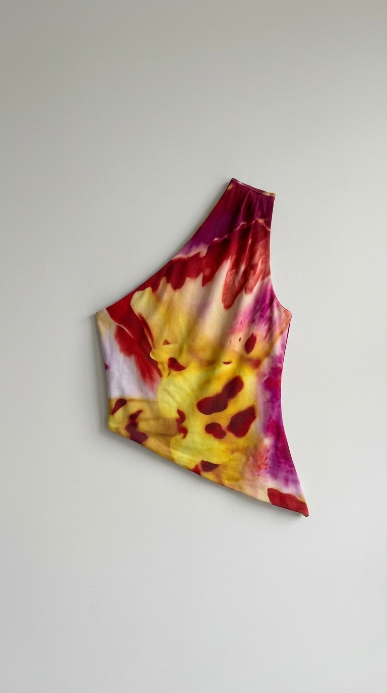 Bianca Asymmetric Print Top