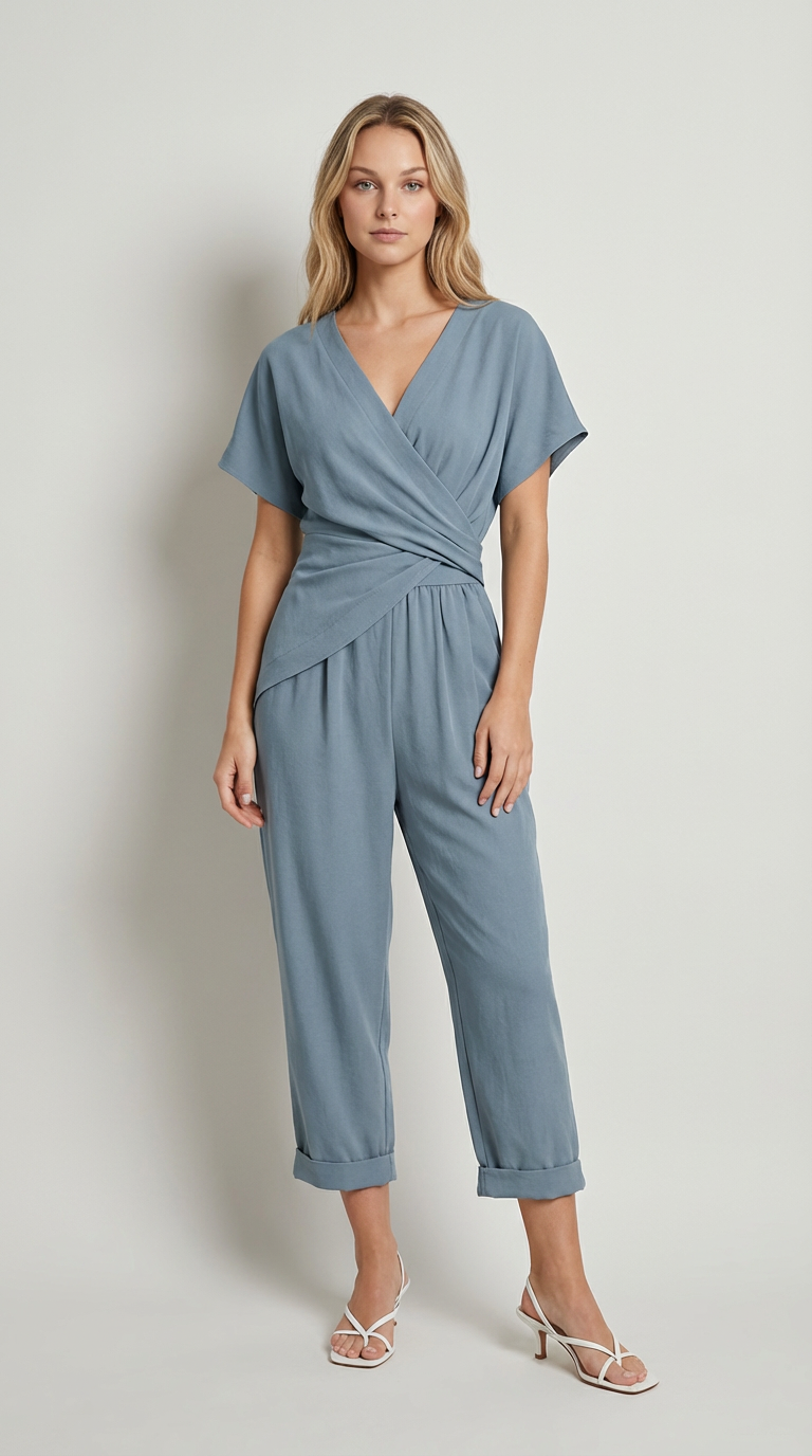 Harper Wrap Jumpsuit