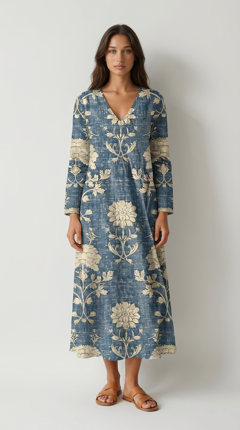 Elara Boho Maxi Dress