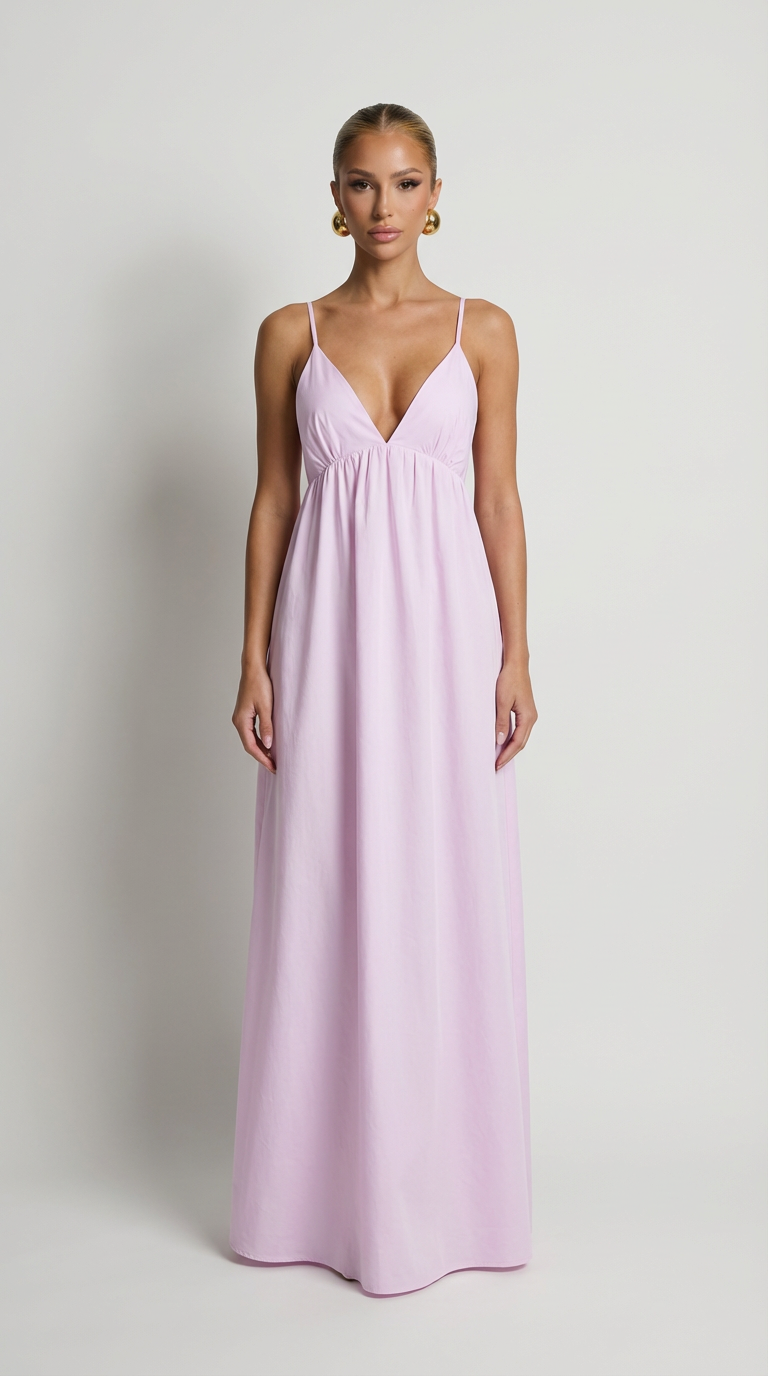 Serena Open-Back Maxi Dress
