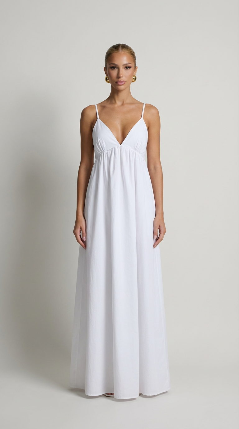 Serena Open-Back Maxi Dress