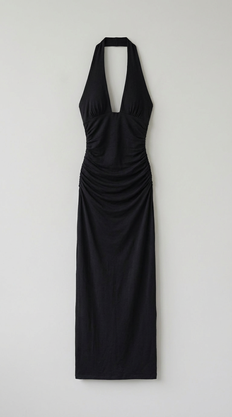 Valentina Maxi Halter Dress