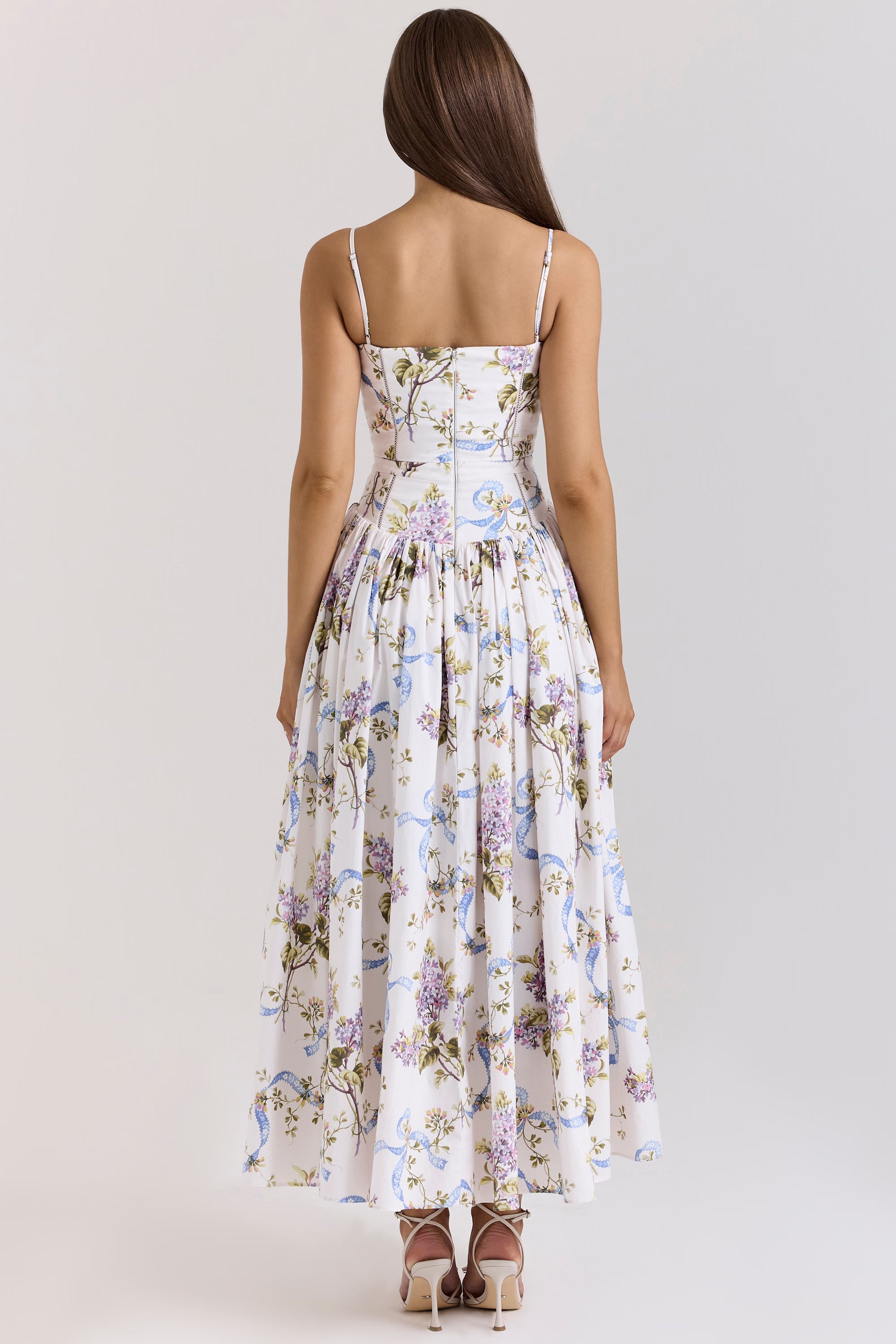 Amelia Strapless Midi Dress