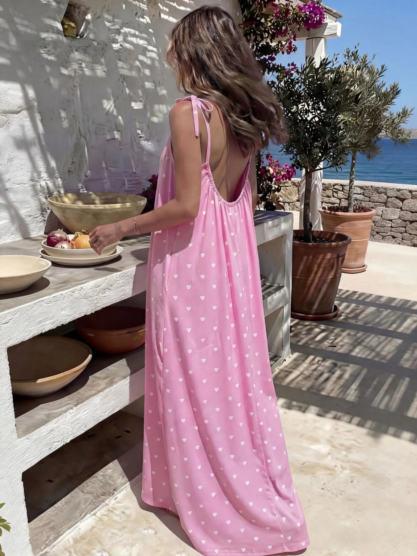 Luna Flowy Maxi Dress