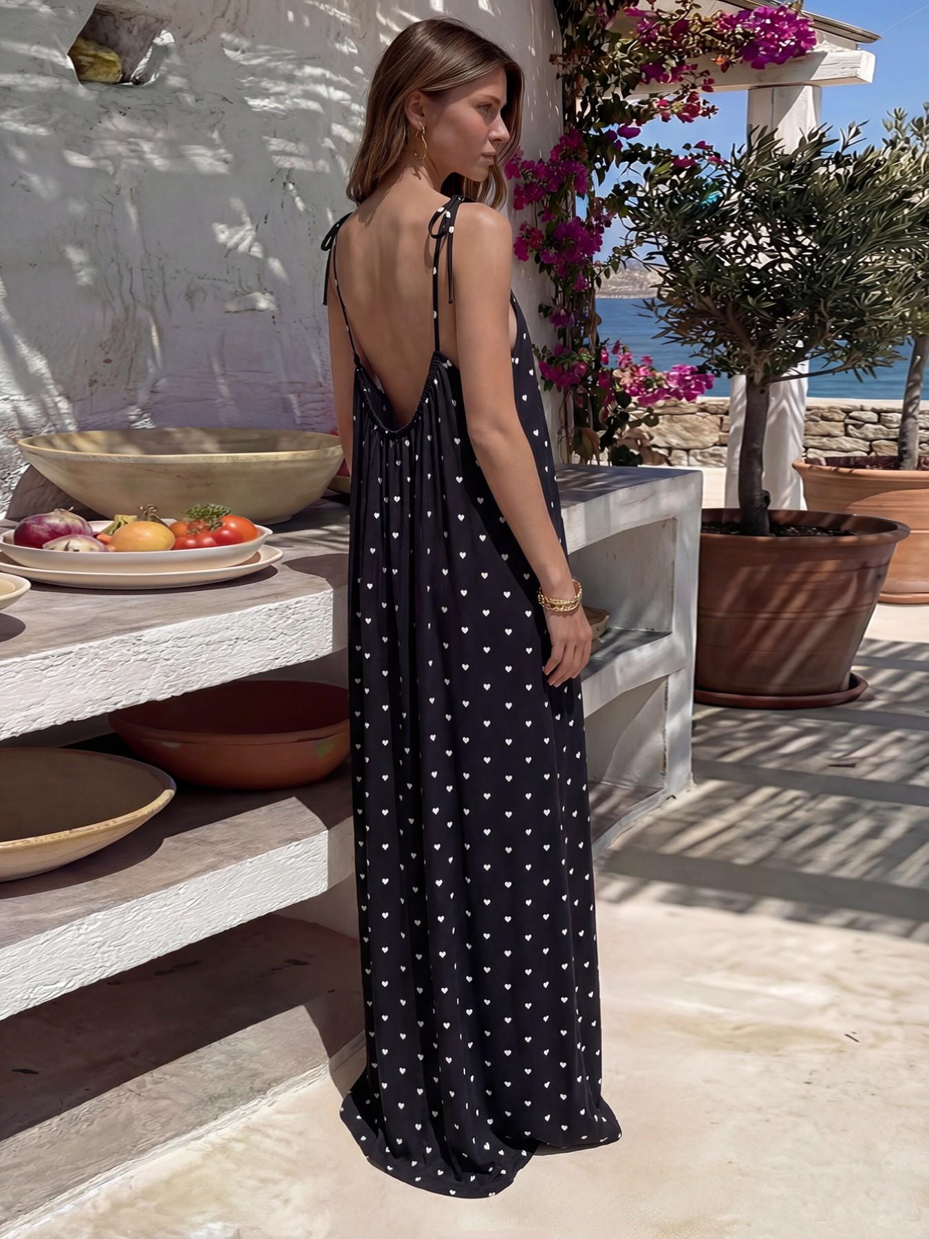 Luna Flowy Maxi Dress