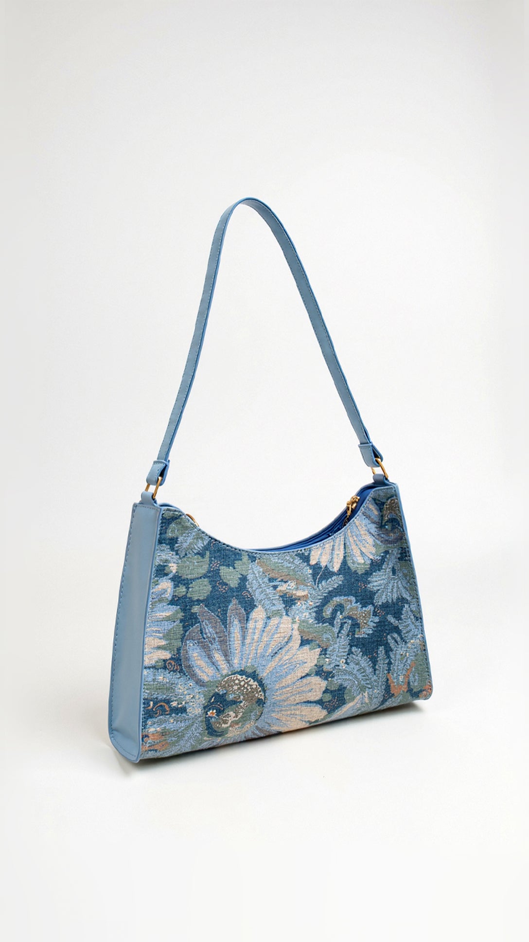 Alessia Floral Jacquard Shoulder Bag 0