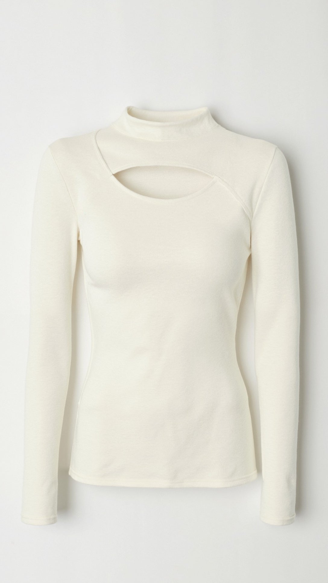 Barbara Chic Cutout Long Sleeve Top 2