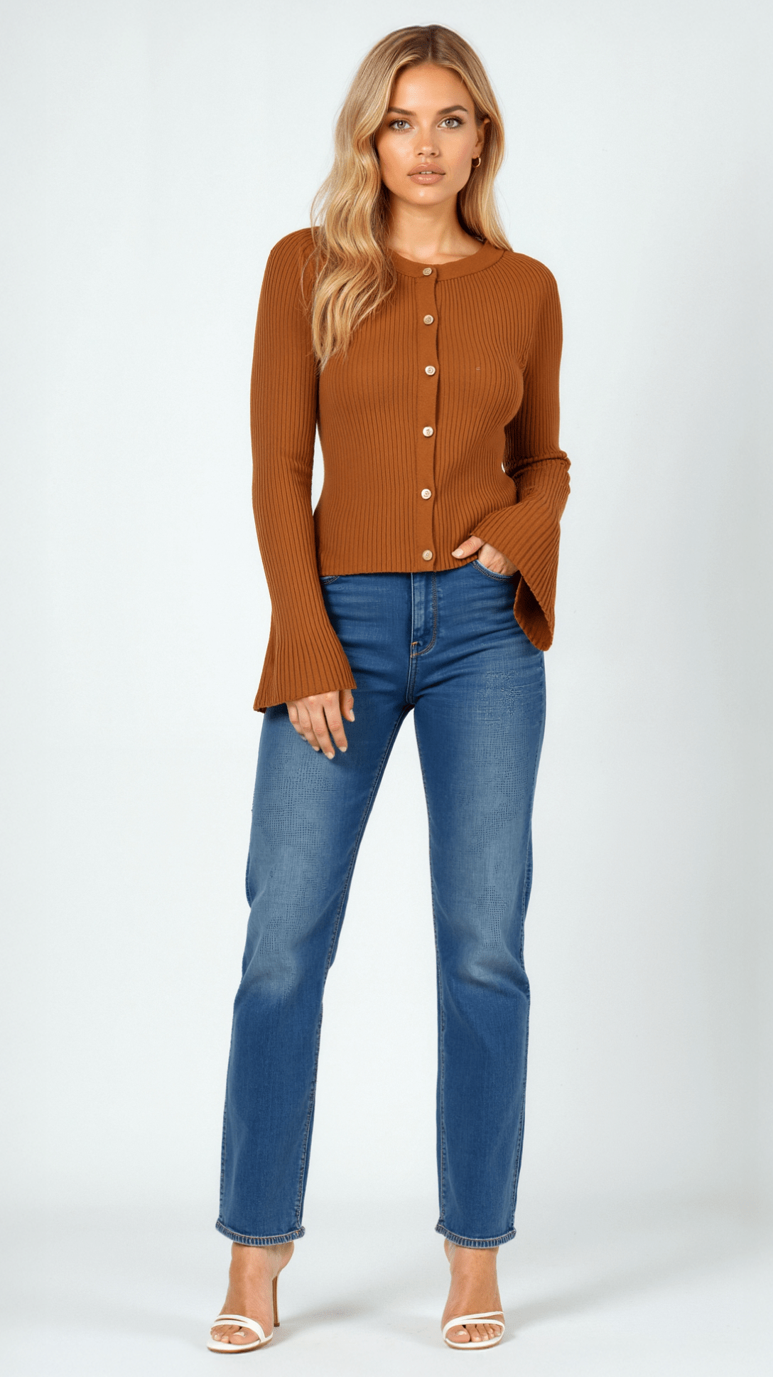Betty Textured Ribbed Knit Top 11