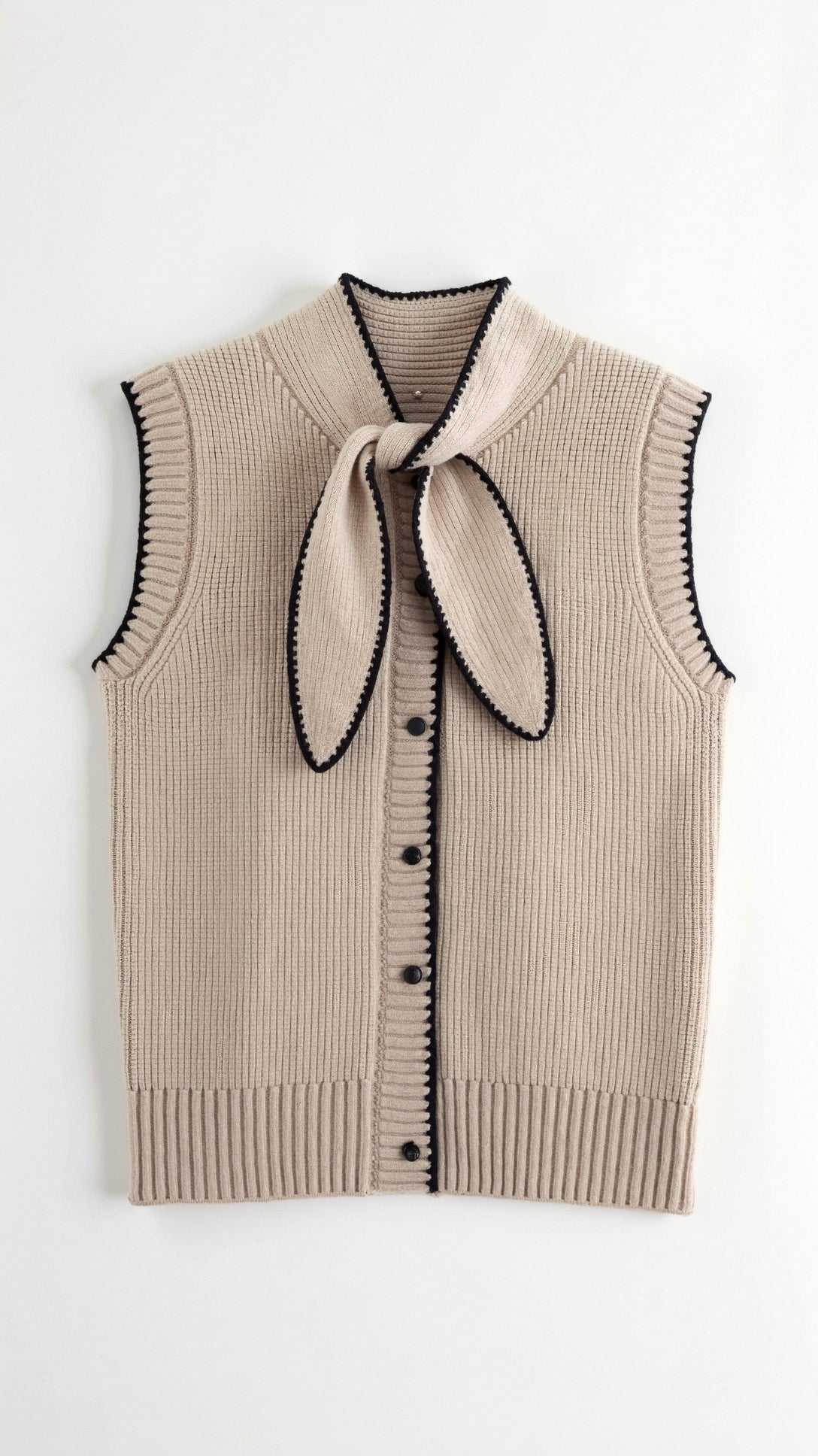 Blair Textured Ribbed Sweater Vest 2