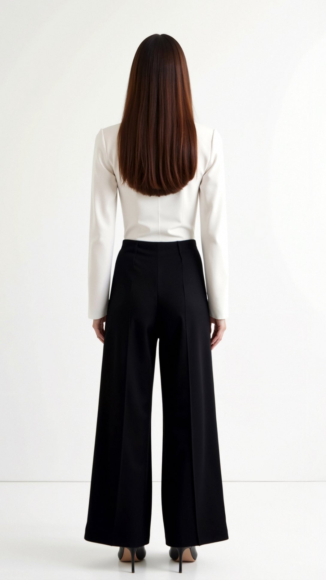 Brooke Tailored Wide-Leg Trousers 2