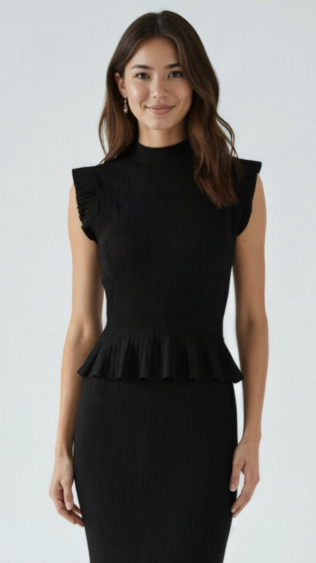 Carol Textured Ruffle Top 3