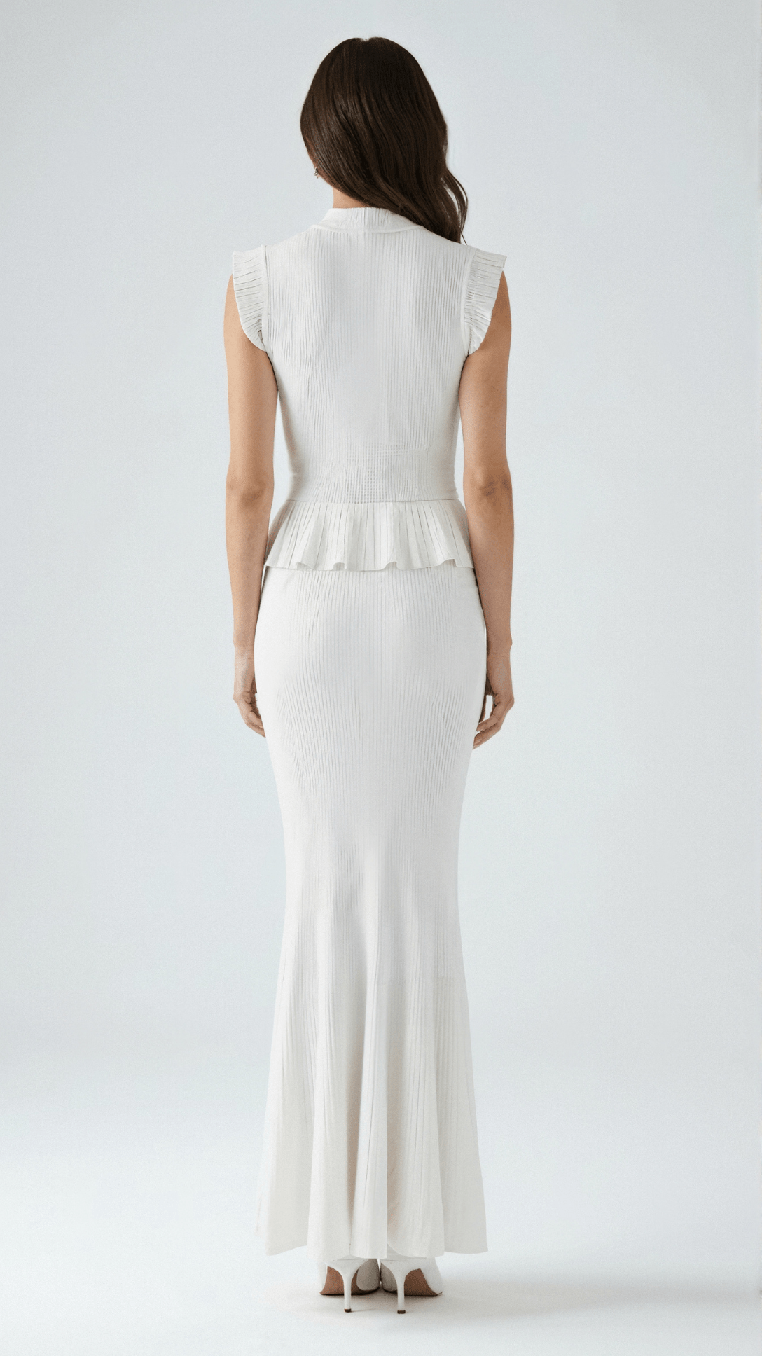 Carol Textured Ruffle Top 6