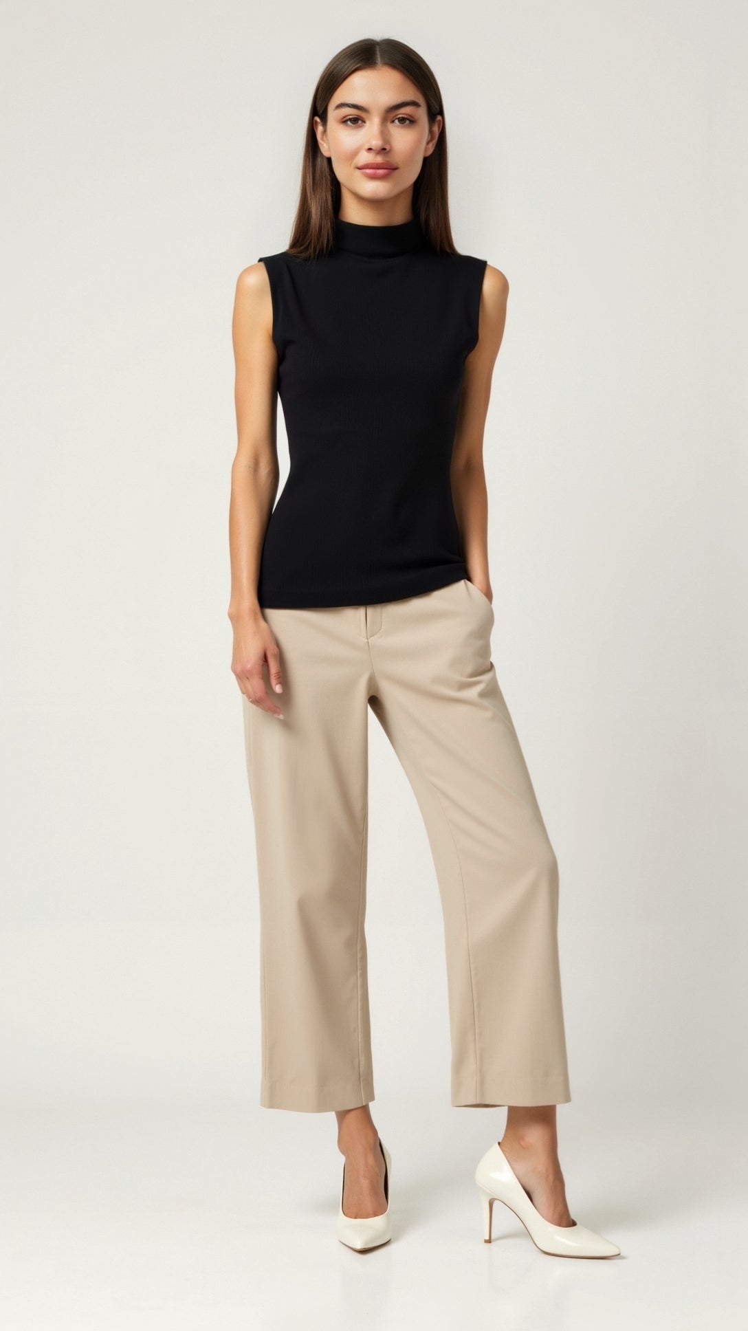 Cassandra Sleek Mock Neck Top 5