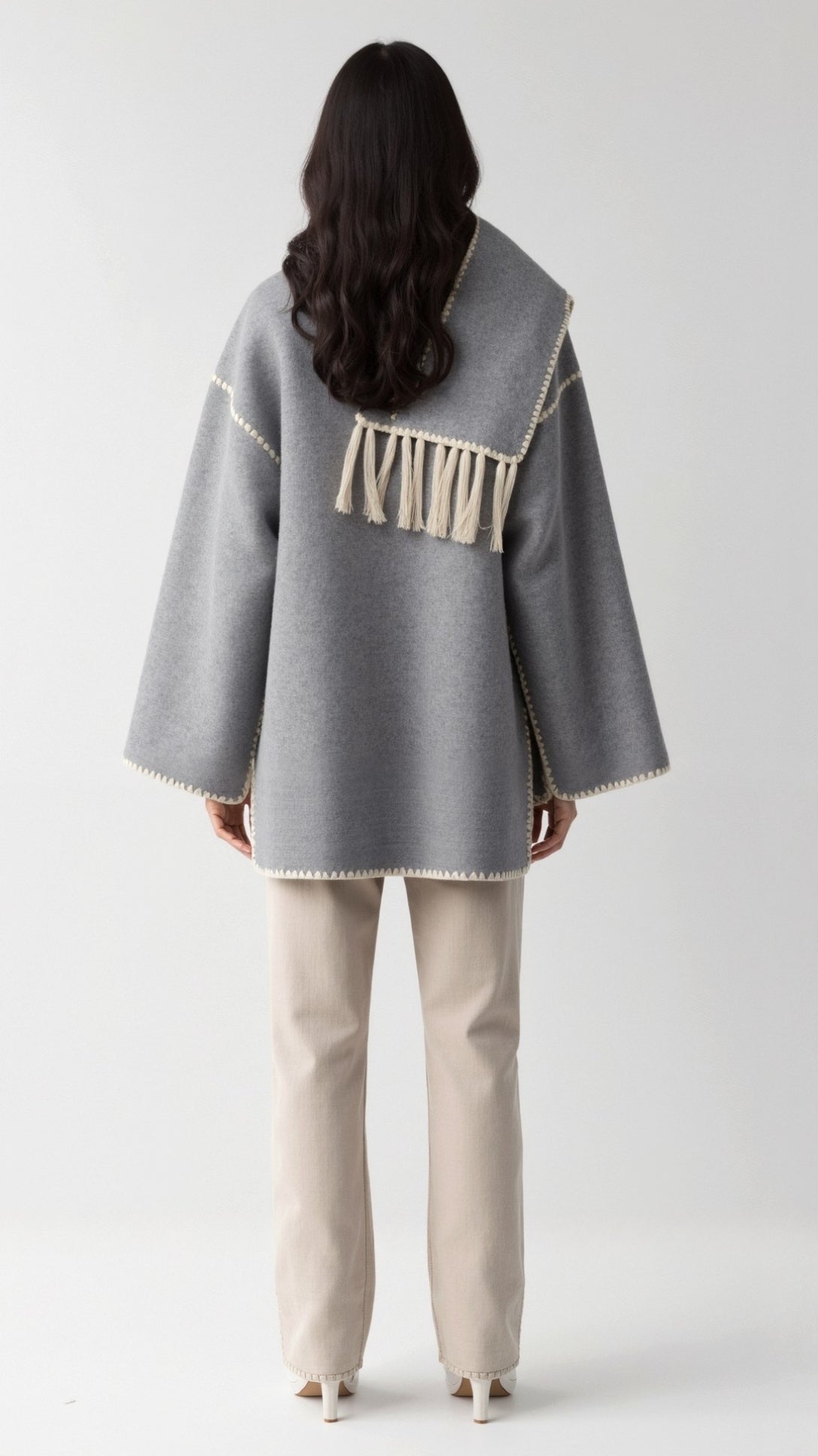 Catherine Cozy Contrast Trim Jacket 1