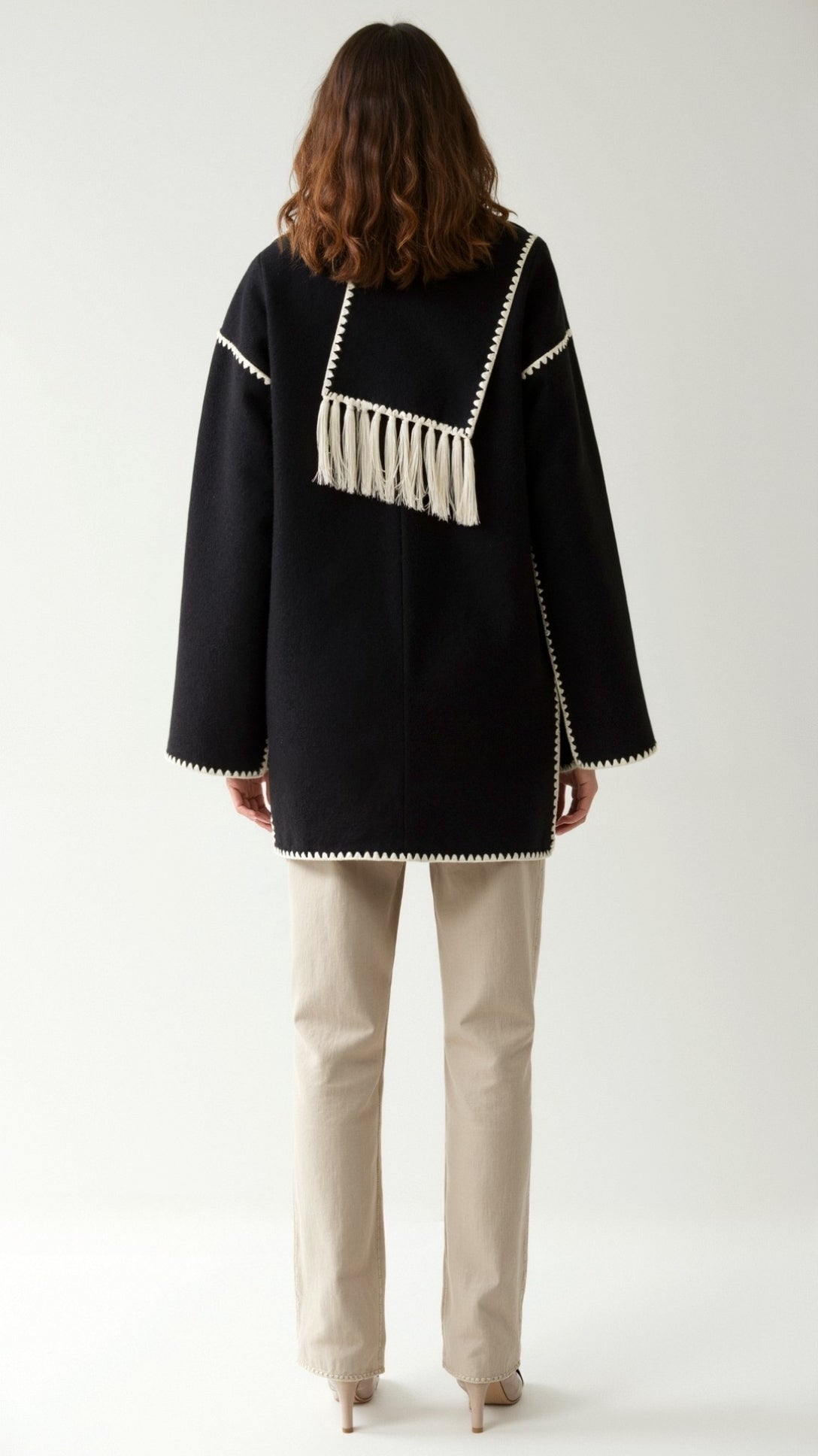 Catherine Cozy Contrast Trim Jacket 6