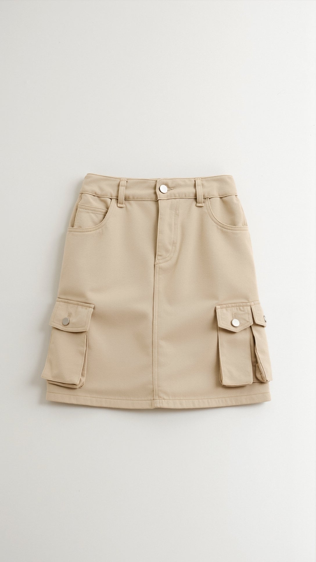 Chic A-Line Cargo Skirt for Urban Style 4