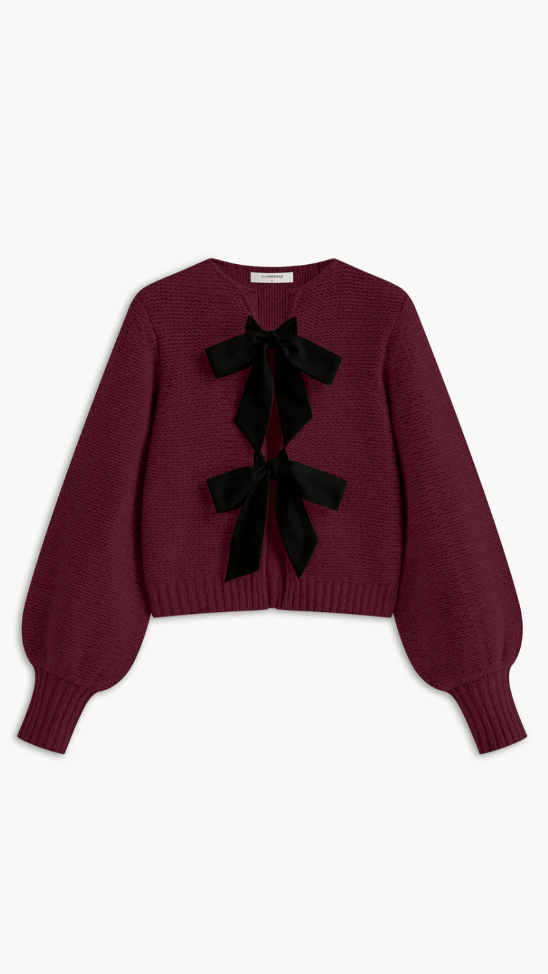 Cynthia Charming Bow-Tie Knit Top 7