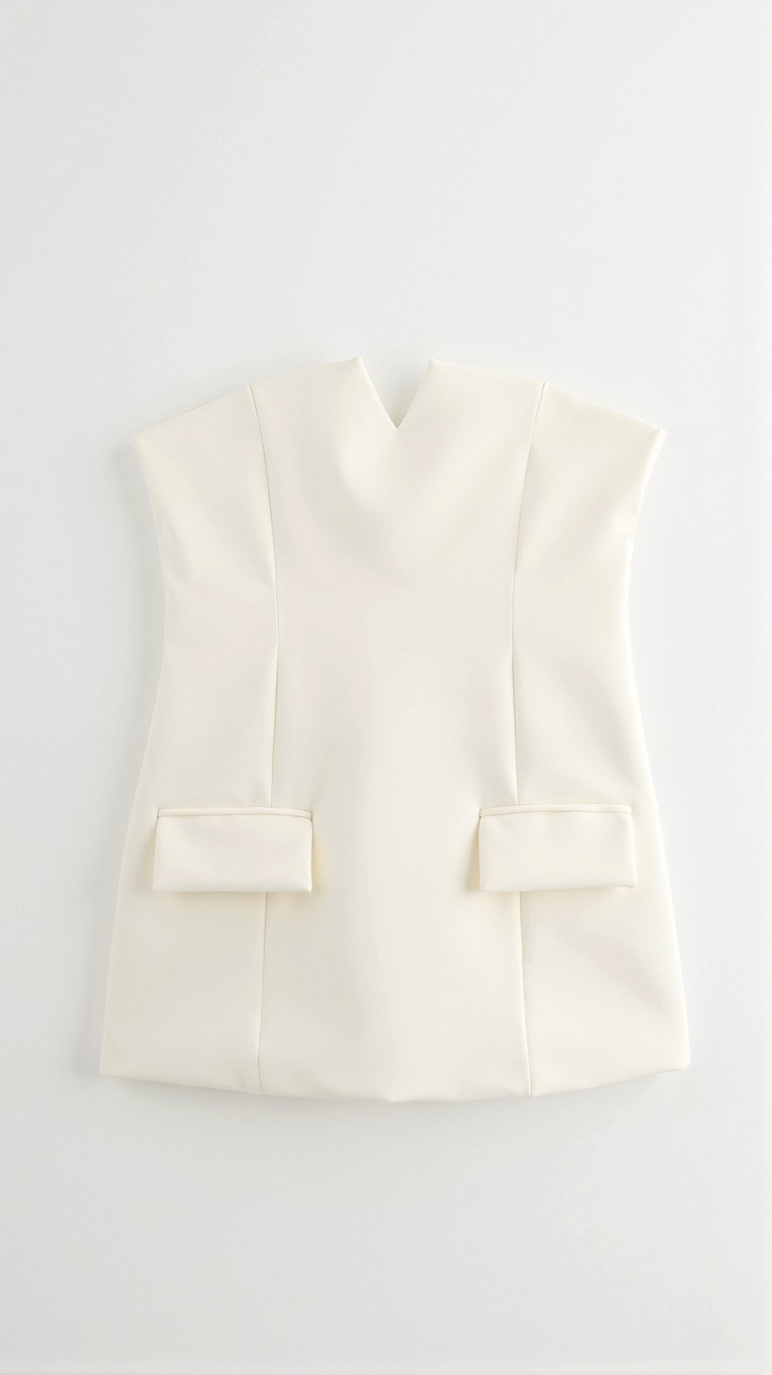 Eden Sculptural Strapless Top 1