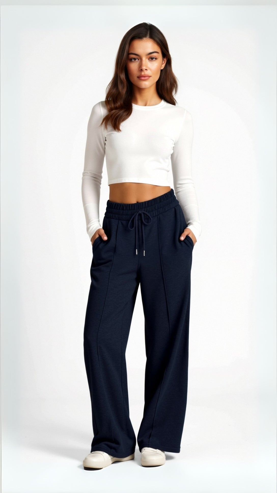 Ellie Relaxed Wide-Leg Trousers 4
