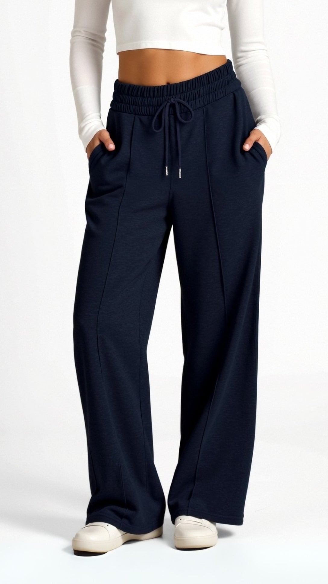 Ellie Relaxed Wide-Leg Trousers 6