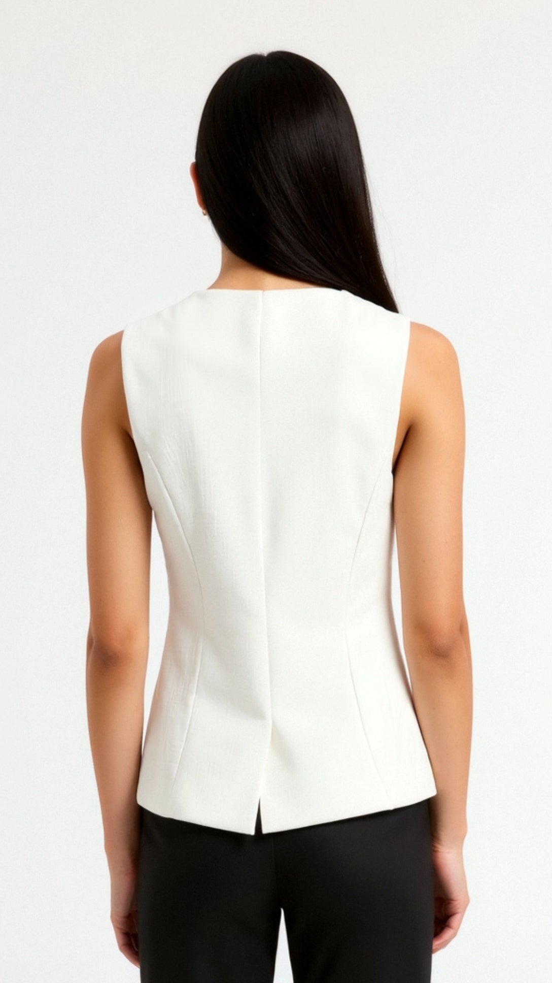 Ellie Sleek Buttoned Tank Top for Women 8