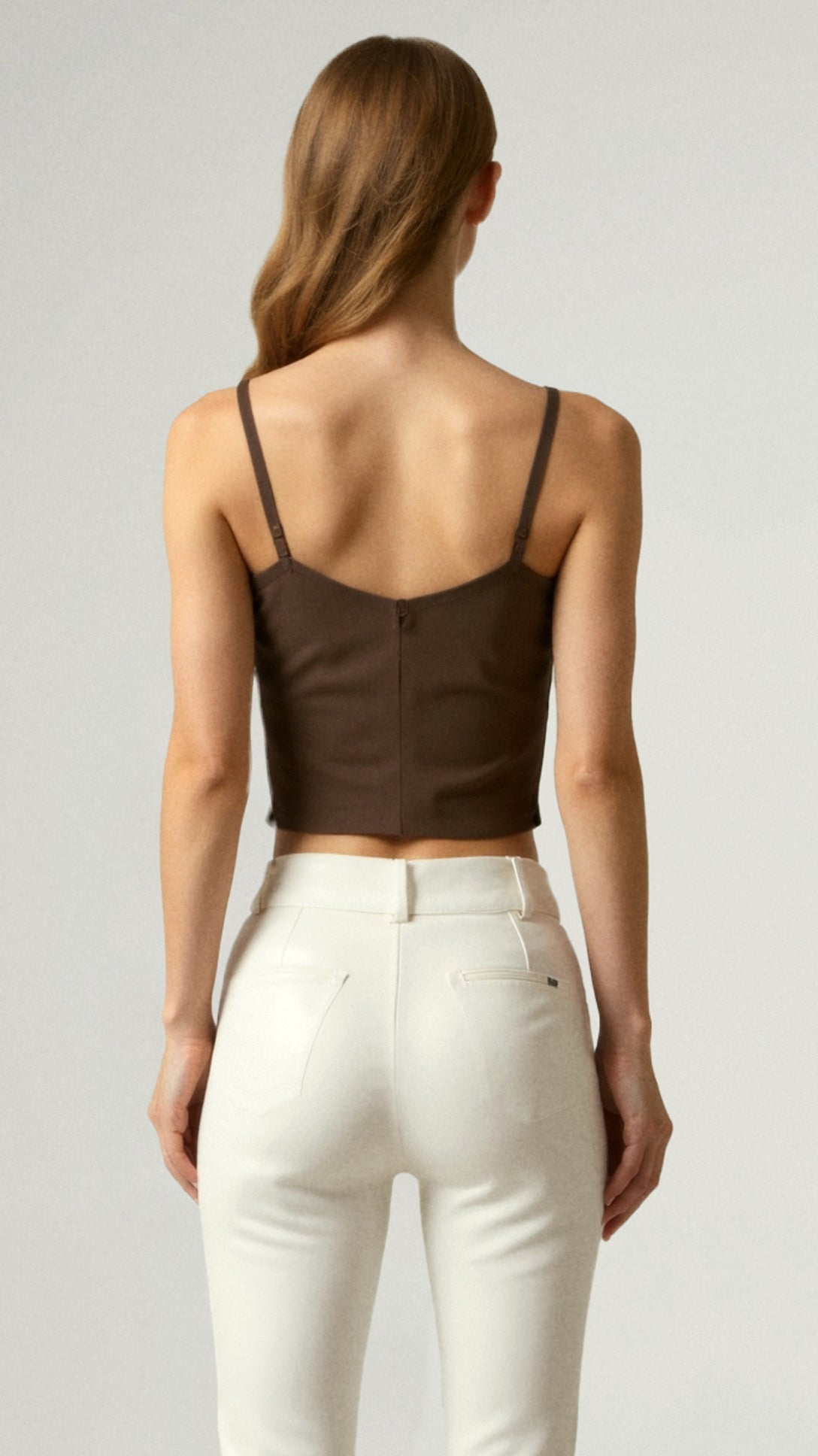 Guinevere Structured Crop Top 1