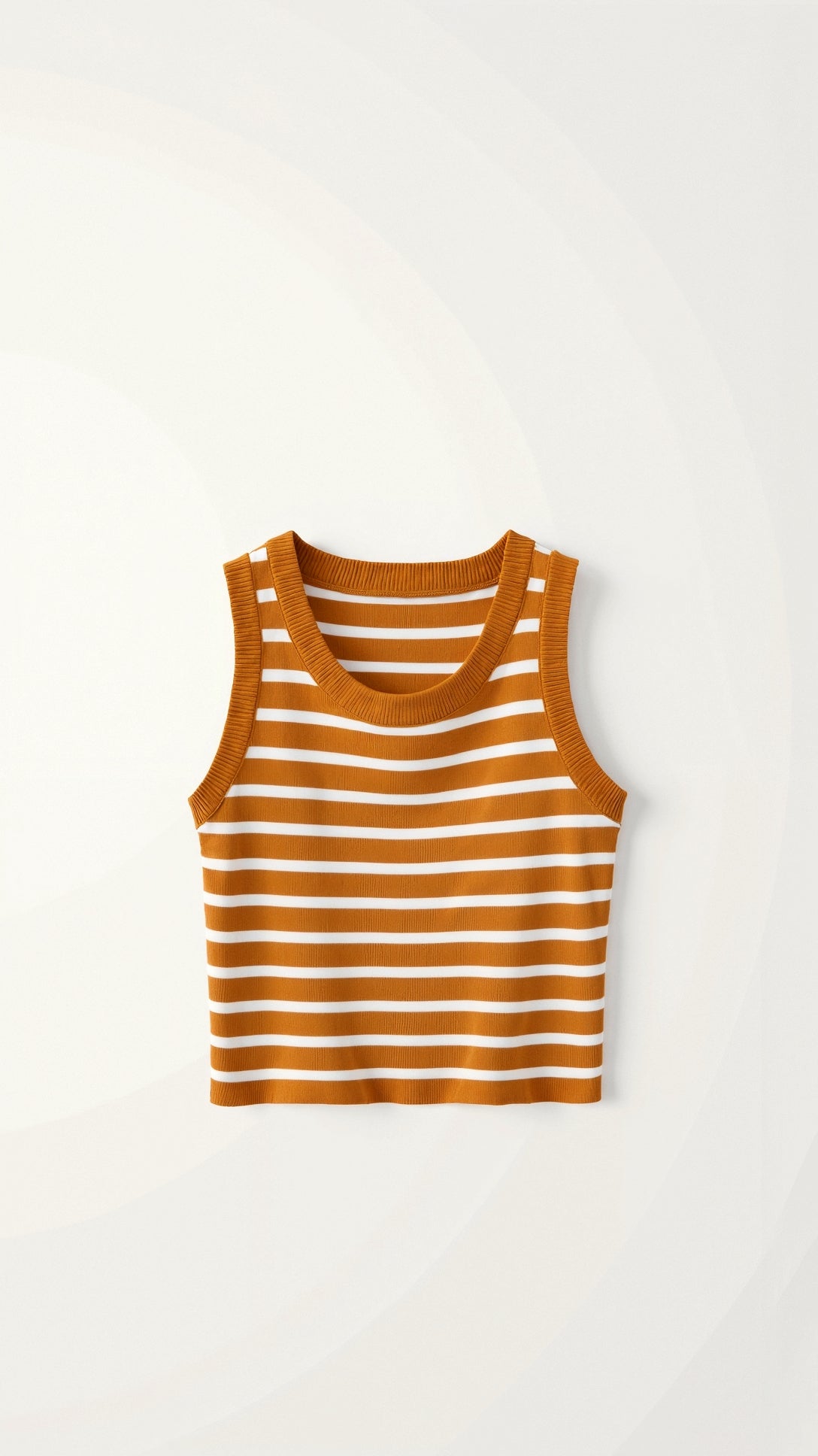 Heloise Striped Fitted Tank Top 2