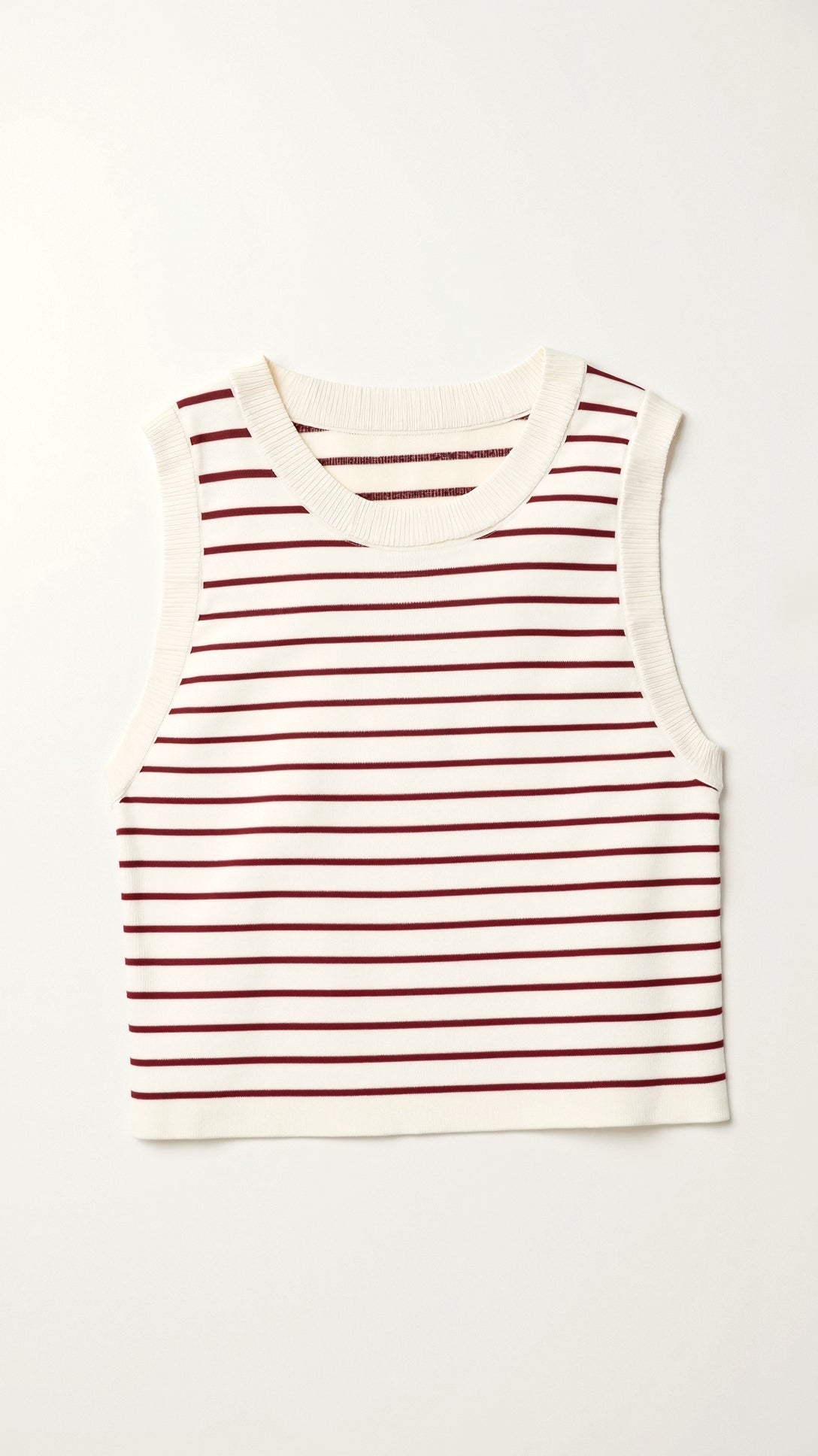 Heloise Striped Fitted Tank Top 5