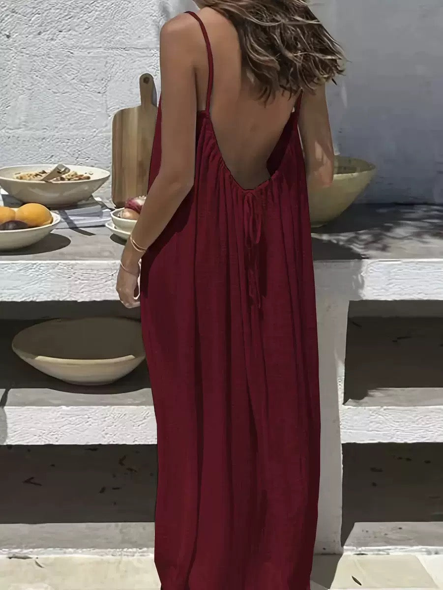 Luna Flowy Maxi Dress