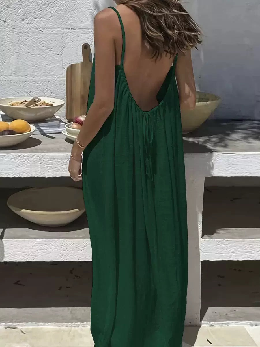 Luna Flowy Maxi Dress
