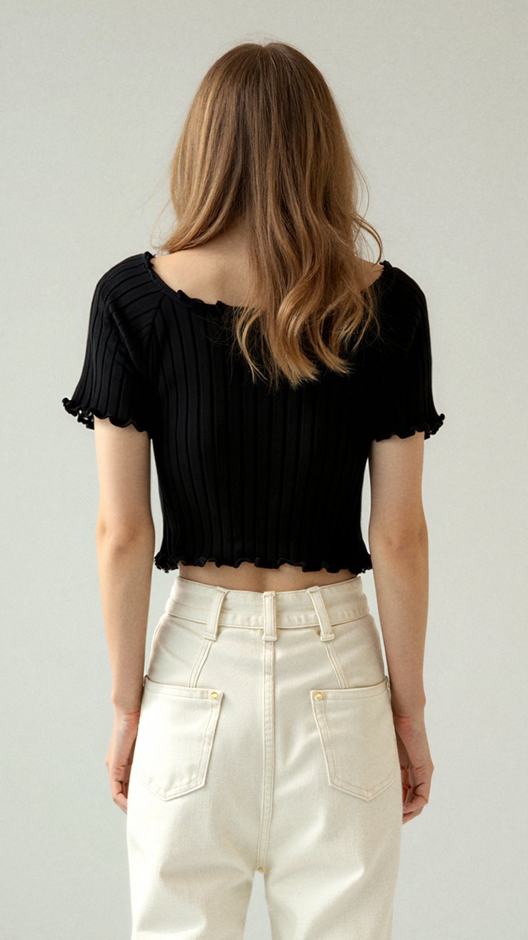 Isabel Ribbed Crop Top 5