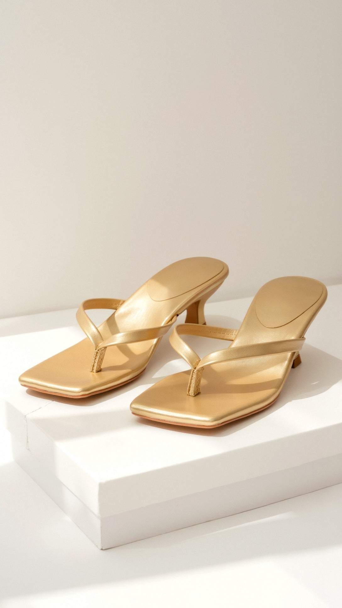 Jessica Sleek Kitten Heeled Sandals 5