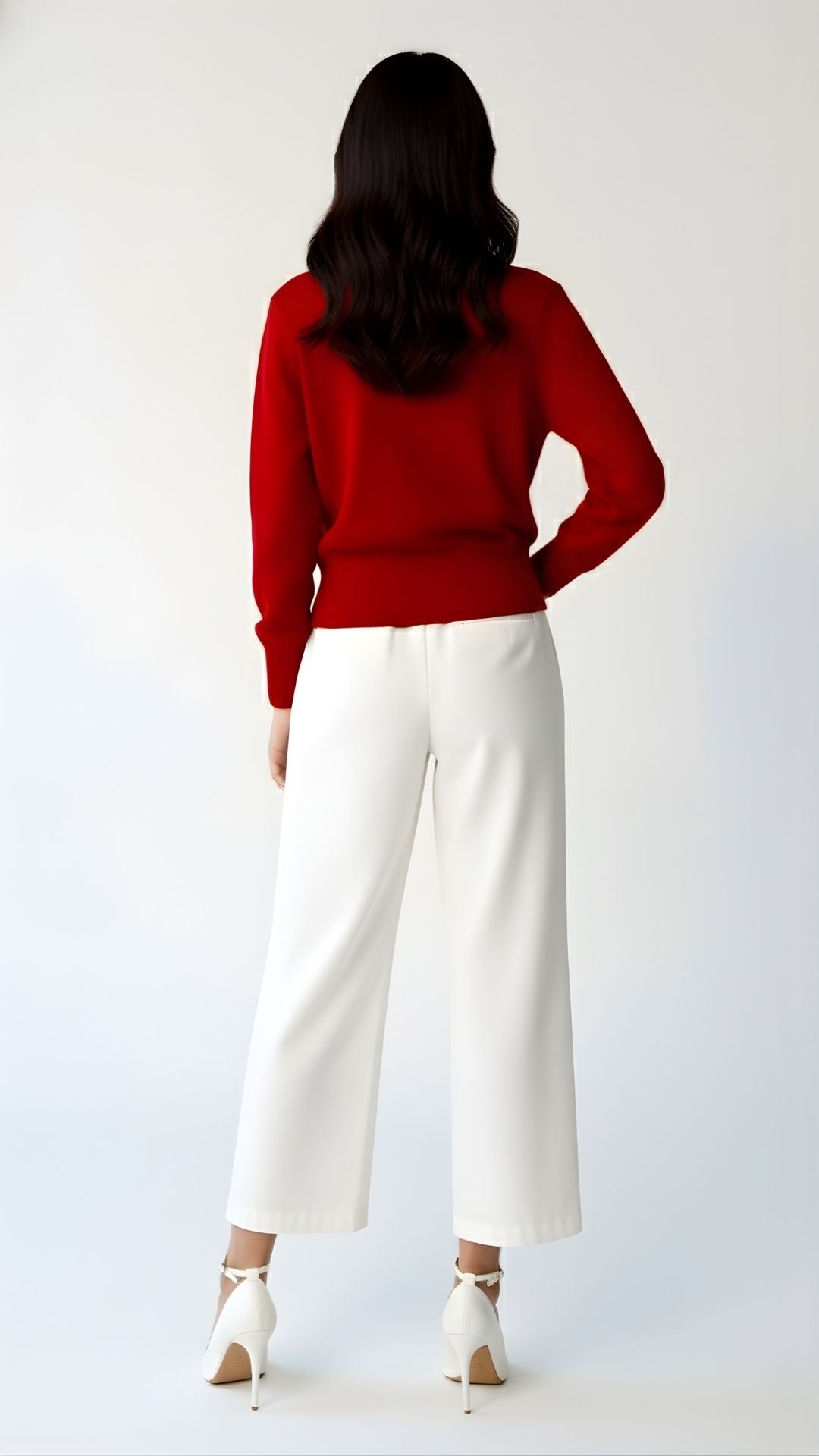 Jessica Soft Knit V-Neck Cardigan 1