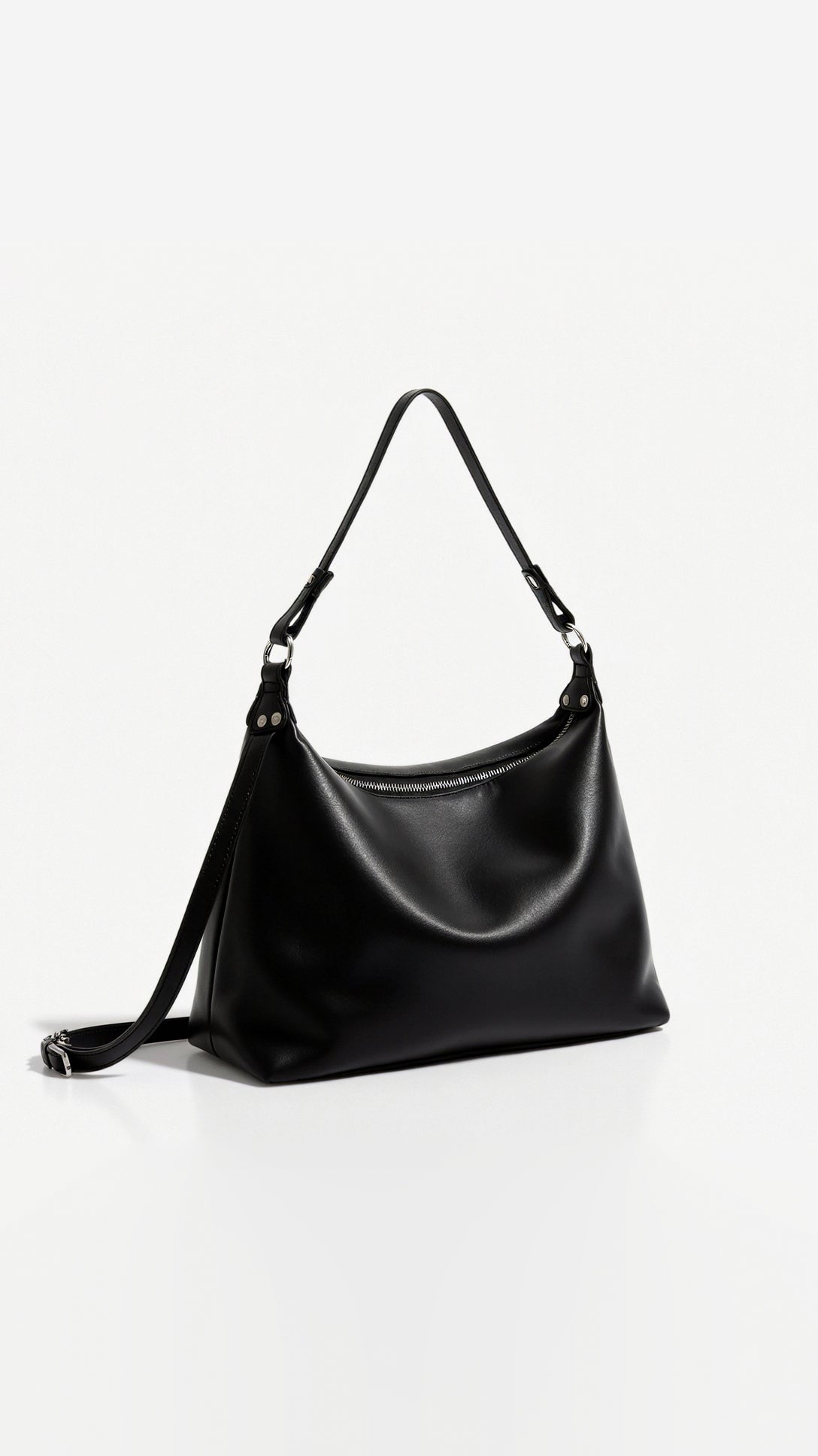 Kalista Sleek Black Crossbody Bag 0