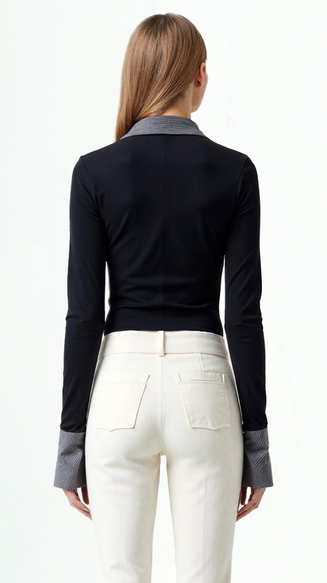 Kalliope Sleek Contrast Top 1