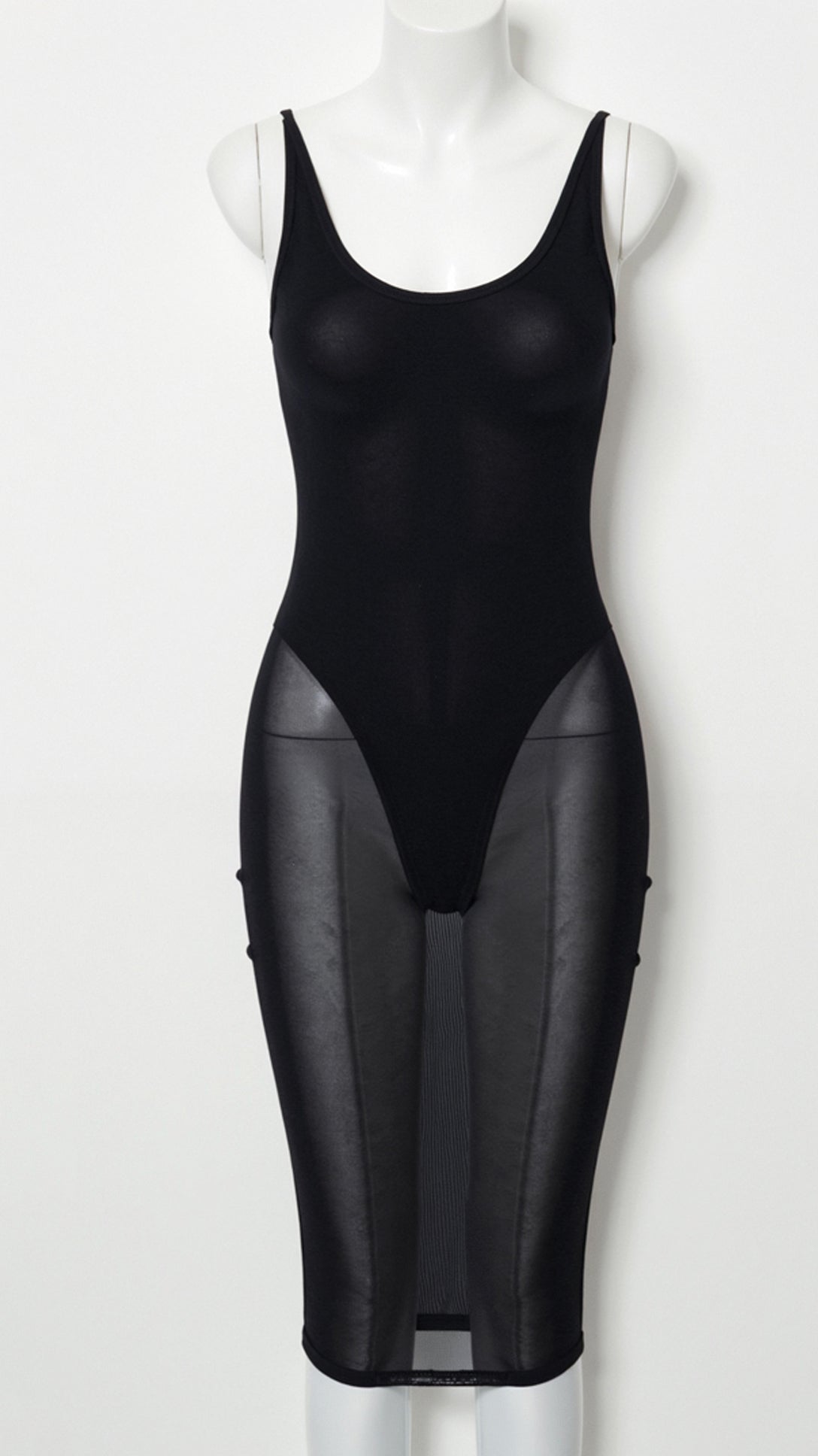 Lila Sheer Mesh Mini Dress 2