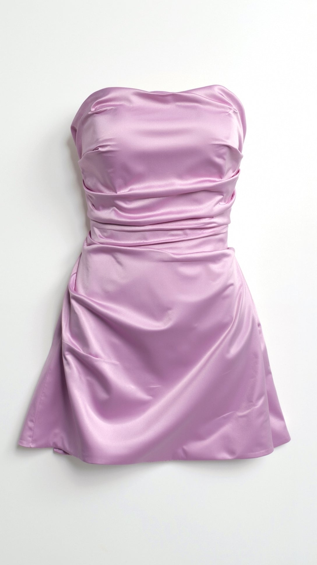 Lila Strapless Flared Mini Dress - Elegant White Summer Dress for Women 2