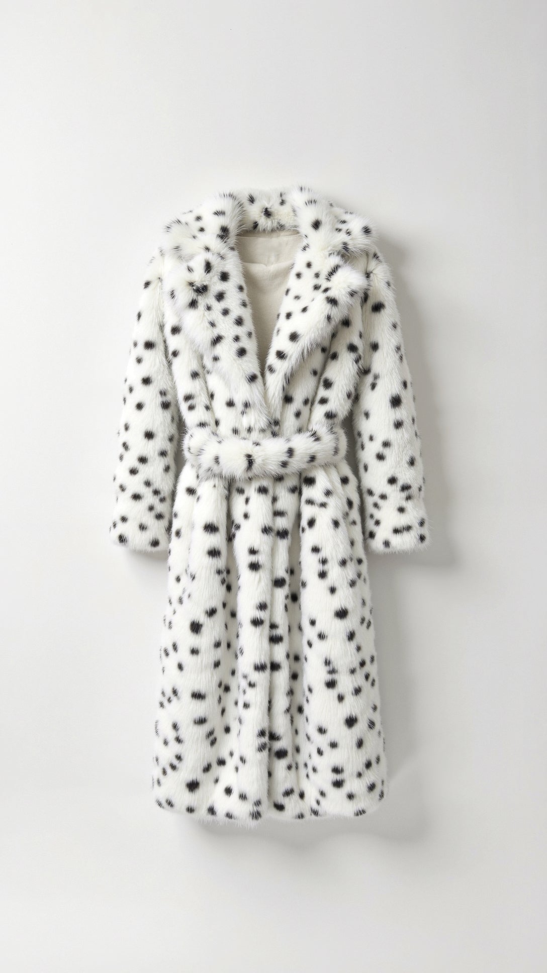 Morgana Plush Leopard Faux Fur Womens Jacket 2