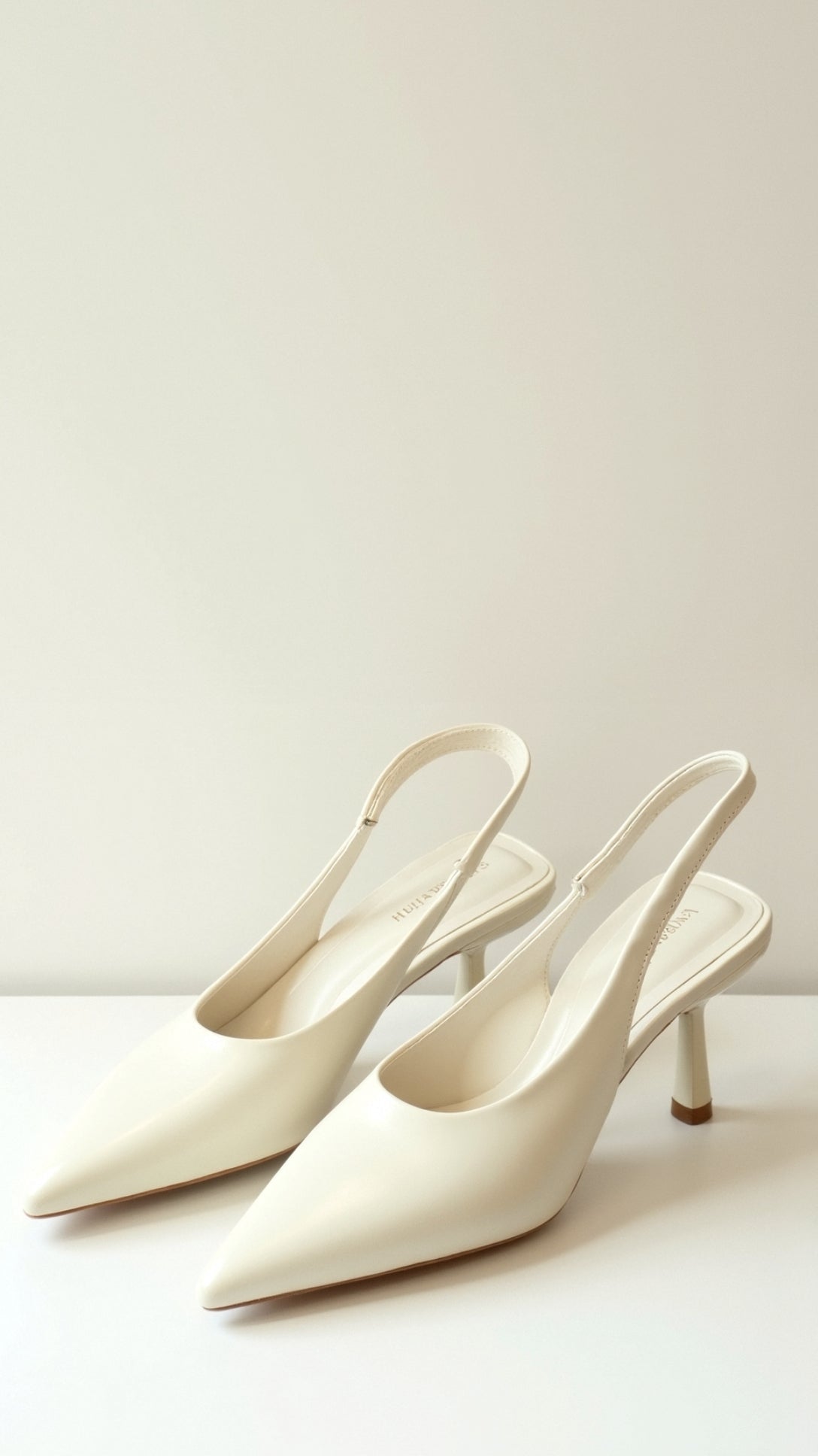 Nicole Sleek Black Court Heels 8