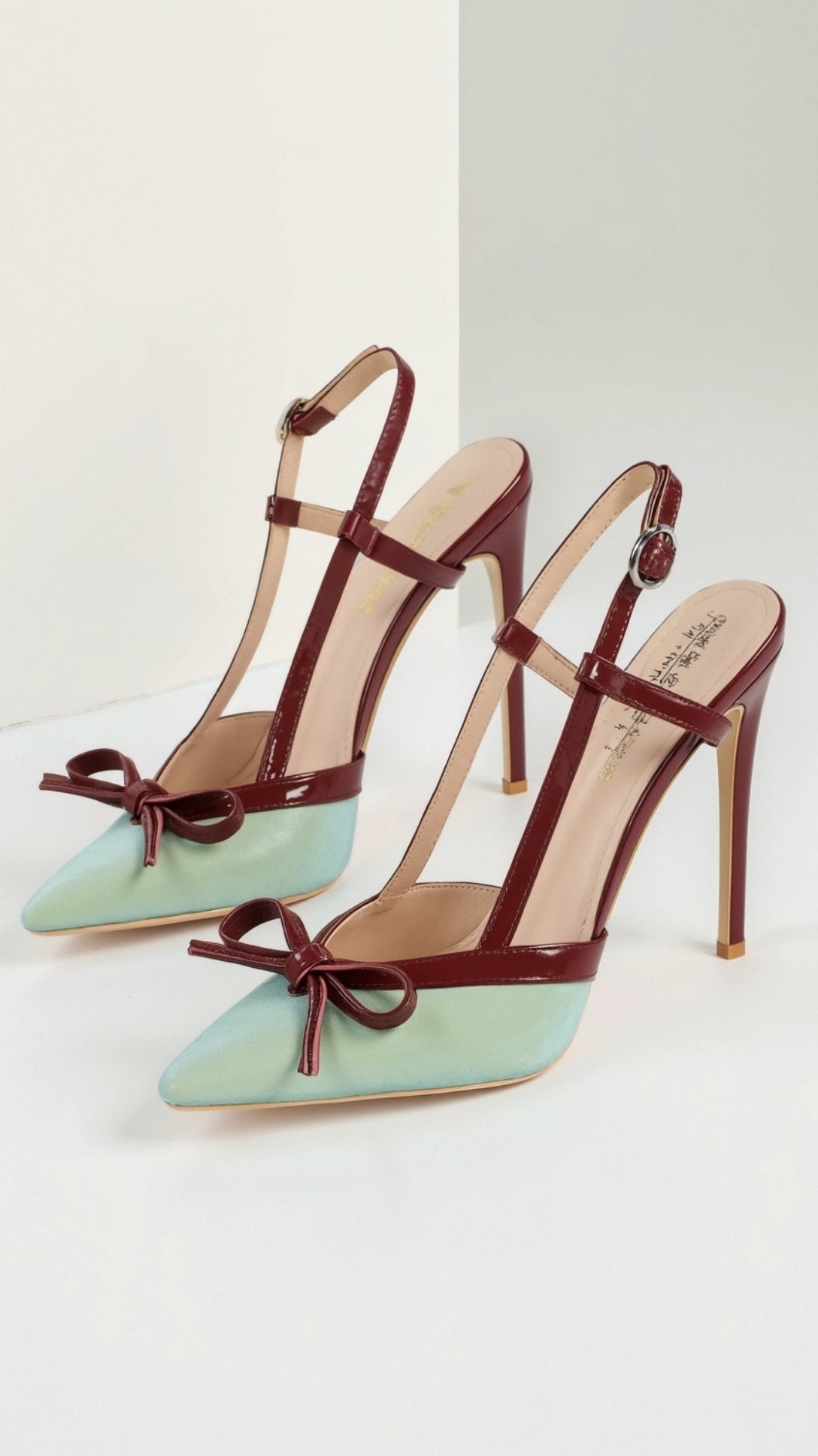 Rebecca Vintage-Inspired Black Heels 2