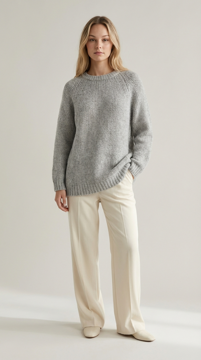 Samantha Oversized Knit Sweater