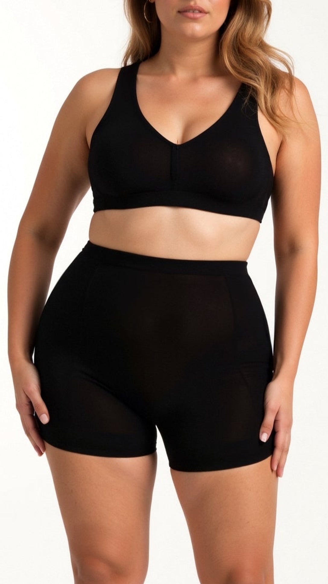 Sophia High-Waisted Seamless Shorts 0