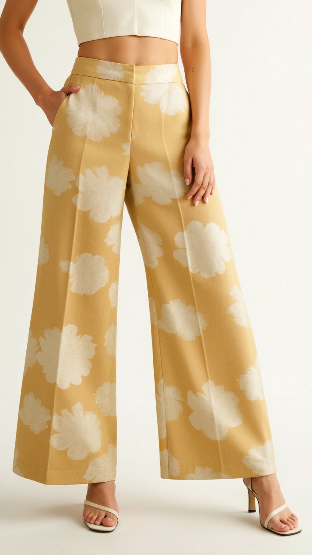 Susan Floral Print Wide-Leg Lounge Pants 3